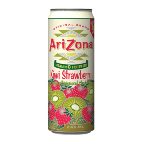 ARIZONA KIWI STRAWBERRY CANS 680ML 1X24