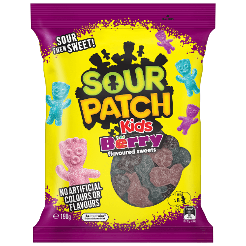 TNCC SOUR PATCH KIDS BERRY 220G 1x20