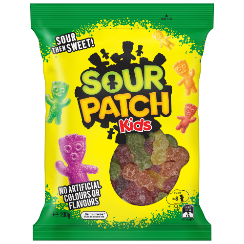 TNCC SOUR PATCH KIDZ 190G 1X20