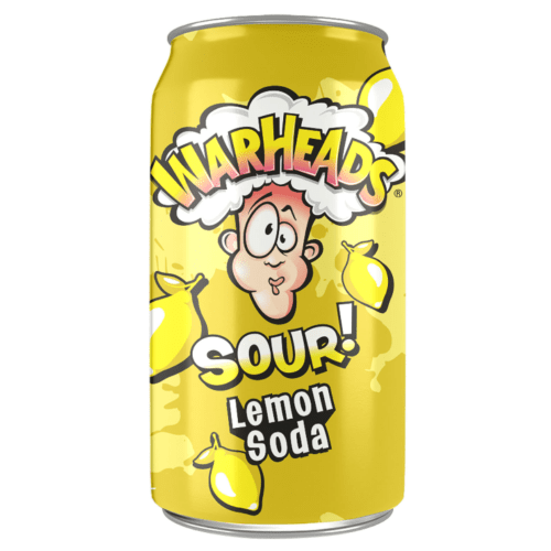 WAR SOUR LEMON SODA 355ML 1X12
