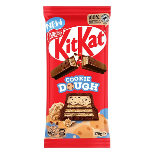 NESTLE BLOCK KITKAT COOKIE DOUGH 170G 1X13