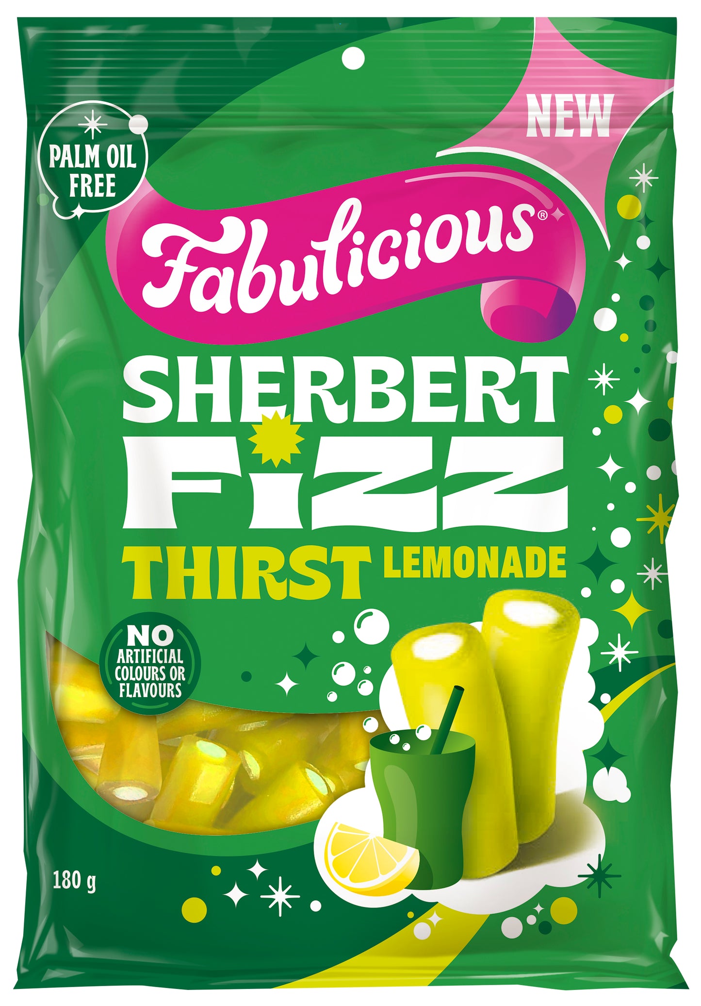 RJ'S BAG FAB THIRST LEMONADE 180G