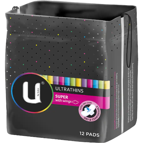 U PADS ULTRATHIN SUPER WINGS 1X12