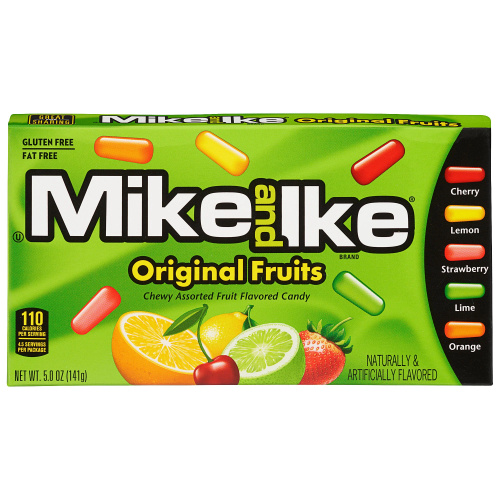 WONKA MIKE & LIKE ORIGINAL FRUITS 120G 1X12