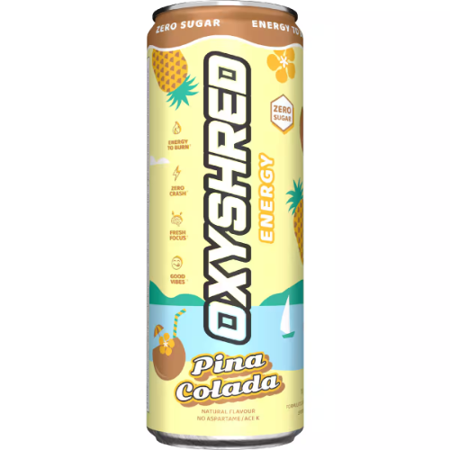 OXYSHRED ENERGY PINA COLADA 355ML 1X12