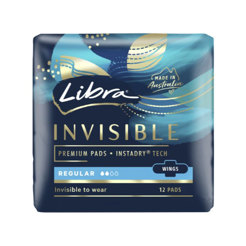LIBRA PREMIUM PADS INVIS REGULAR WINGS 1X20