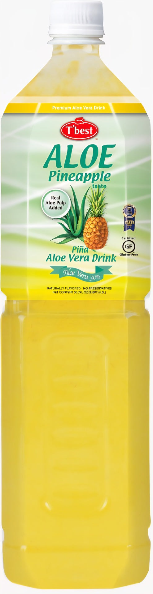 T'BEST ALOE VERA DRINK PINEAPPLE 1.5L X12