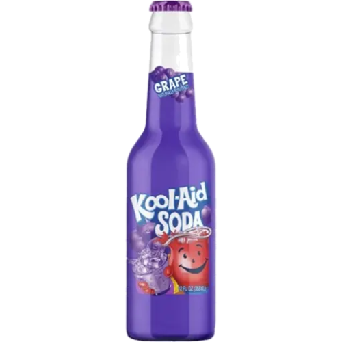 KOOL AID GRAPE SODA 355ML 1X12
