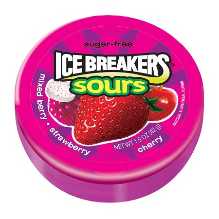 ICE BREAKERS MINT ASSORTED BERRY 1.5OZ-43G 1X8