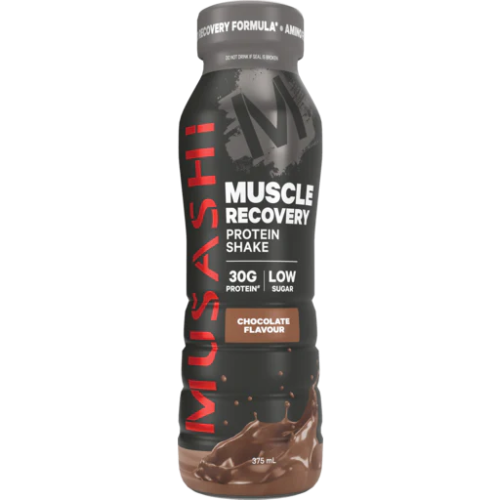MUSASHI MILK DRINK MUSCLE RECOVERY CHOCOLATE 375ML 1X6
