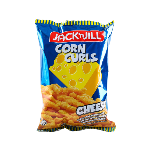 JACK N JILL CORN CURL CHEESE 60G 1X10