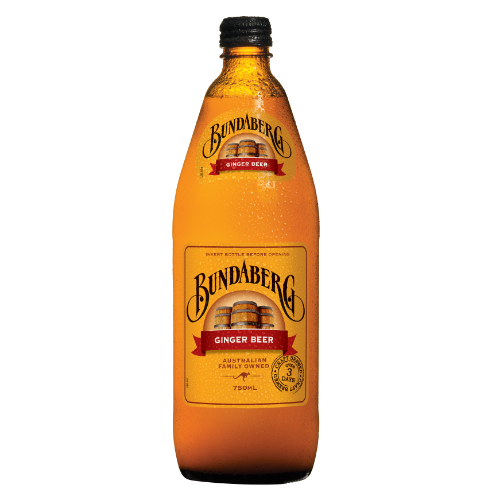 BUNDABERG GINGER BEER 750ML 1X12