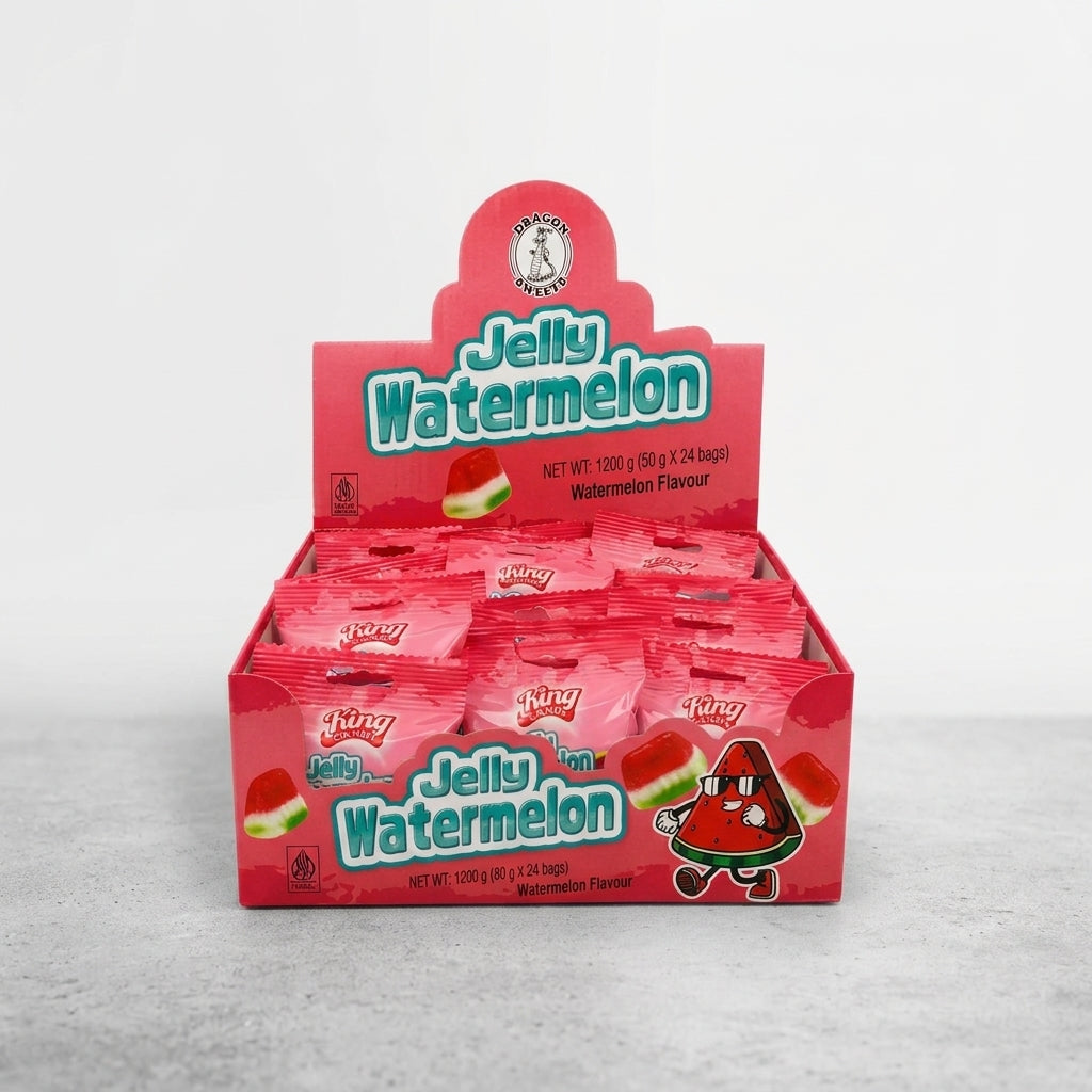 DRAGON 50GM JELLY WATERMELON MIX 1X24