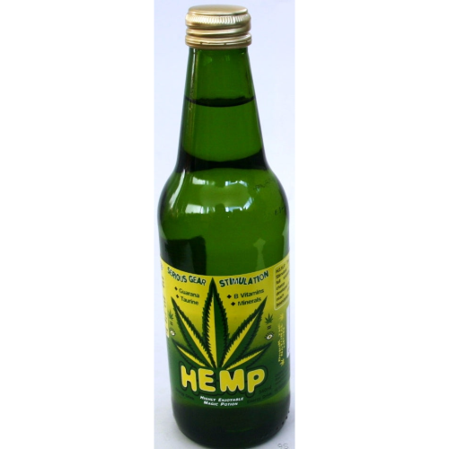HEMP GREEN 340ML BOTTLE 1X24
