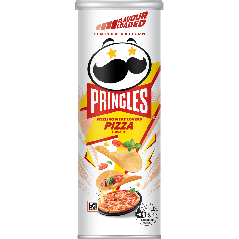 PRINGLES MEAT LOVERS PIZZA 134G 1X12