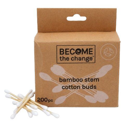 AVALON COTTON TIPS WITH BAMBOO STEM 200PCS 1x12