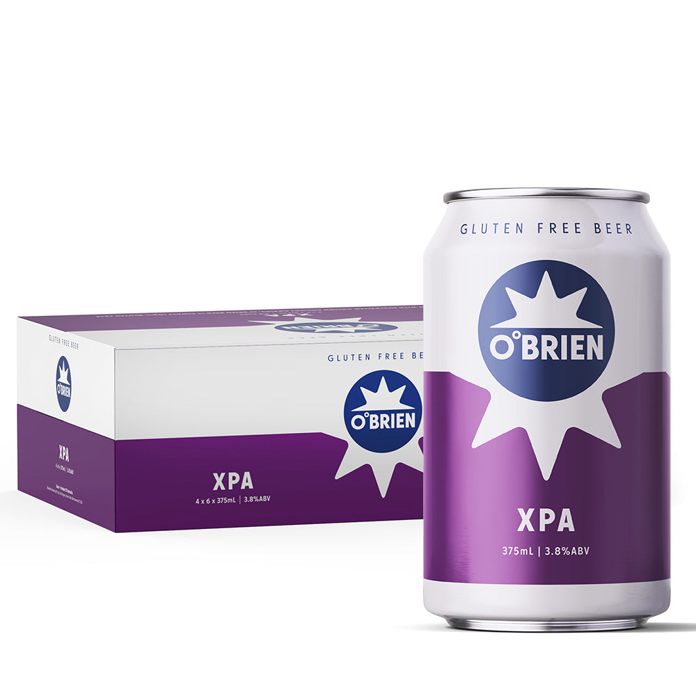 OBRIEN XPA – 24 x 375ml Cans, 3.8% ABV, CTNX24 (Clearance)