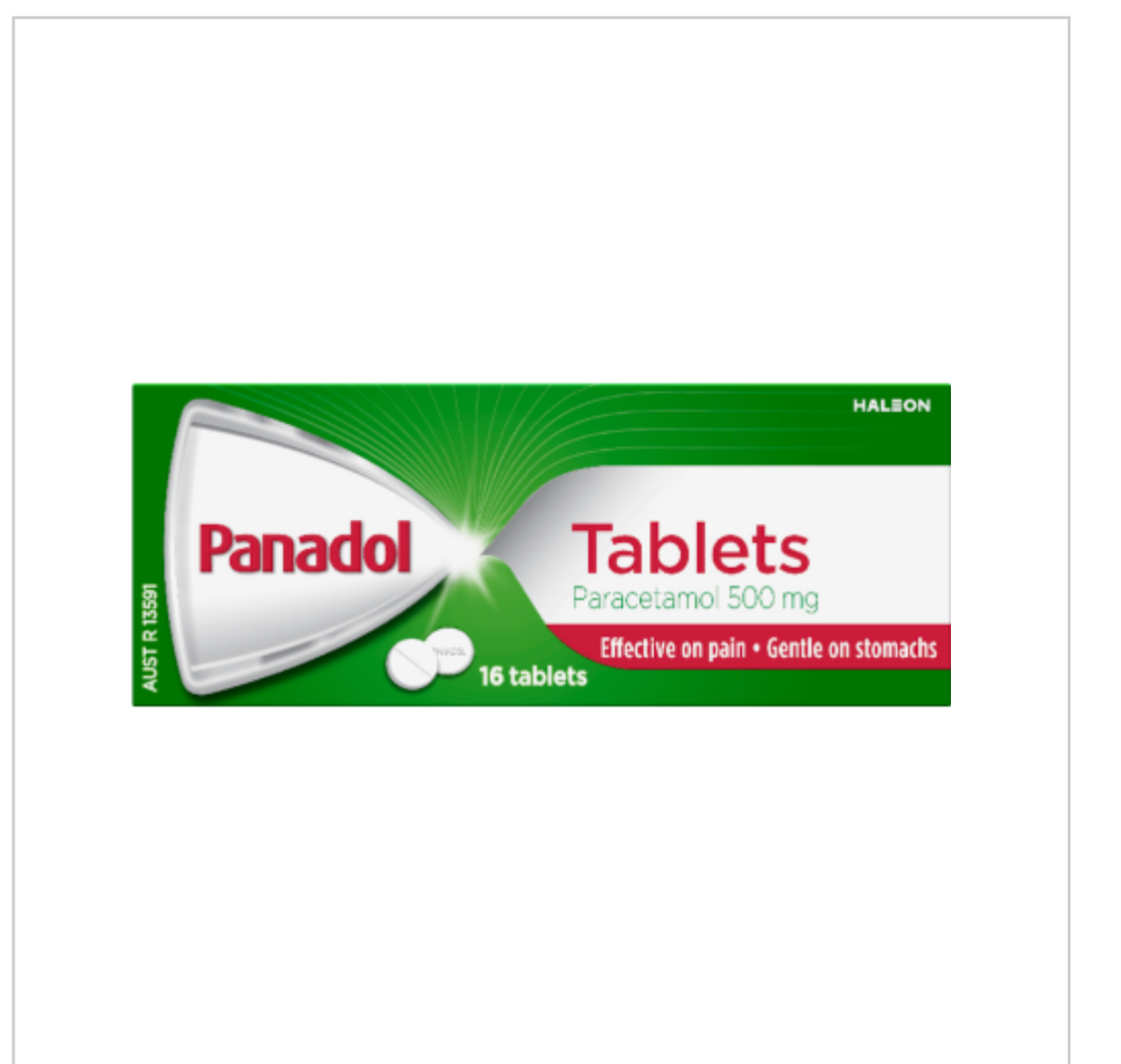 PANADOL 500MG TABLETS 1X16