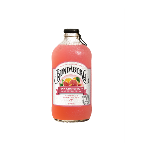 BUNDABERG PINK GRAPEFRUIT 375ML 1X12