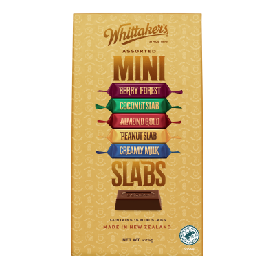 WHITTAKER'S MINI SLAB MIX 225G