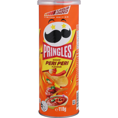 PRINGLES PERI PERI 118G 1X12