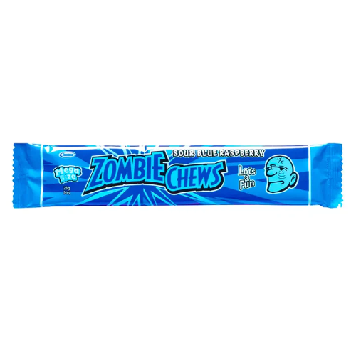 ZOMBIE CHEW BLUE RASPBERRY 28G 1X72