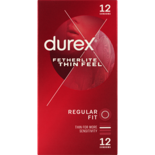 DUREX FETHERLITE THIN FEEL REGULAR FIT 1X12