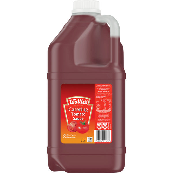 WATTIES CATERING TOMATO SAUCE 5L