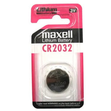 MAXELL LITHIUM BATTERIES CR 2032 1X10