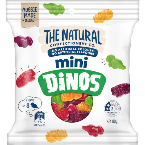 CADBURY TNCC MINI DINO'S 80G