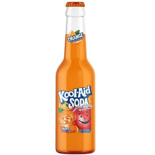 KOOL AID ORANGE SODA 355ML 1X12