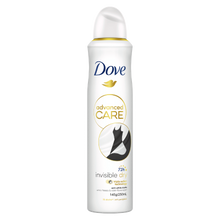 DOVE ANTIPERSPIRANT INVISIBLE DRY ANTI WHITE MARKS WHITE FREESIA AND VIOLET FLOWER SCENT 250ML 1X6