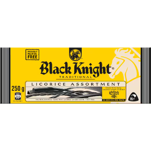 RJ'S BLACK KNIGHT ASSORTMENT 250G