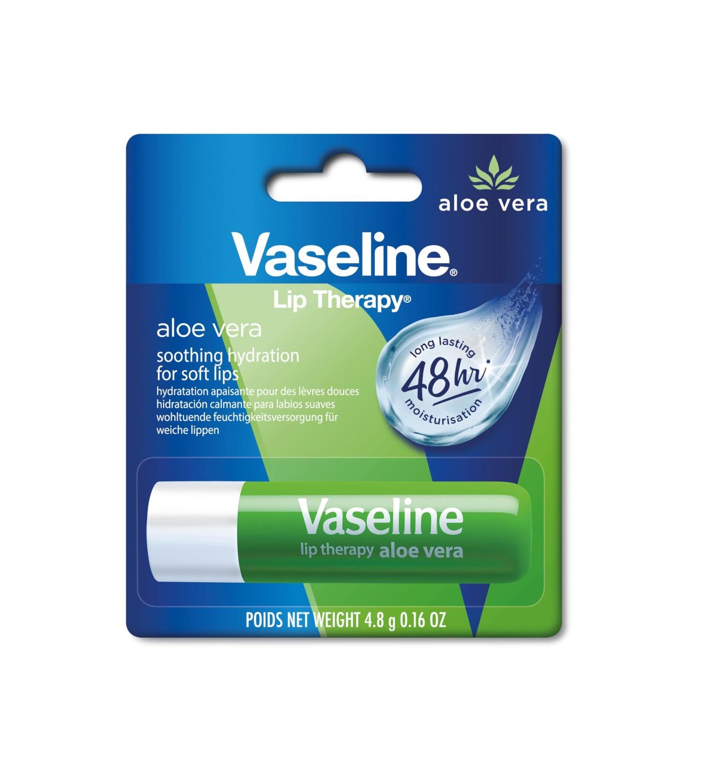 VASELINE LIP THERAPY LIP BALM ALOE FRESH 4.8G
