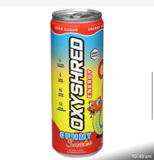 OXYSHRED ENERGY  GUMMY SNAKE CAN 355ML 1X12