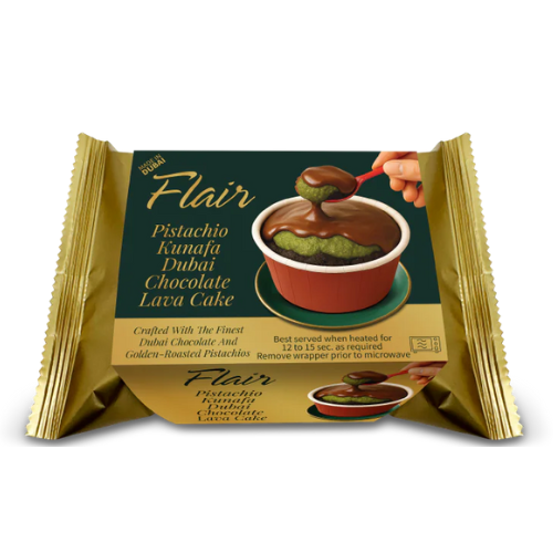 FLAIR PISTACHIO KUNAFA DUBAI CHOCOLATE LAVA 60G 1X12
