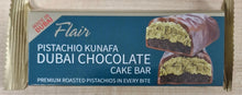 FLAIR PISTACHIO KUNAFA DUBAI CHOCOLATE CAKE BAR 55G 1X12 (Clearance)