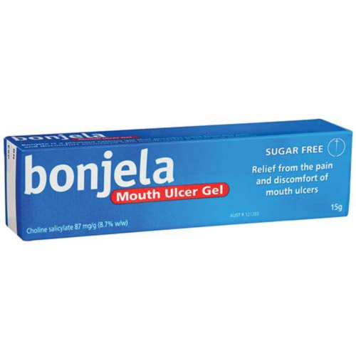 BONJELA MOUTH ULCER GEL 15G (Clearance)