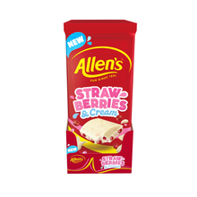 ALLEN'S BLOCK STRAWBERRIES & CREAM 170G 1X12