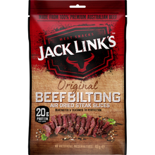 JACK LINKS JERKY BILTONG ORIGINAL 40G 1X10