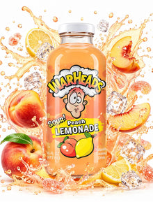 WARHEADS PEACH LEMONADE 473ML 1X12