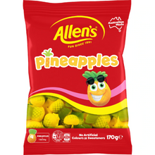ALLEN'S PINEAPPLES PEG BAG 170G X12