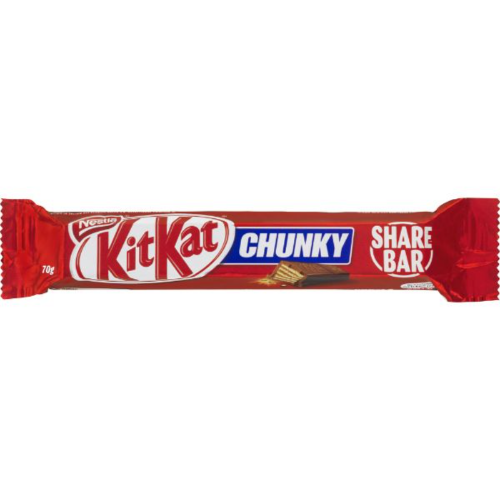 NESTLE SHARE BAR KITKAT CHUNKY 70G 1X24