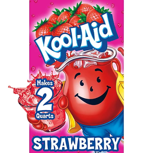 KOOL AID SACHETS STRAWBERRY 6.2G 1X48