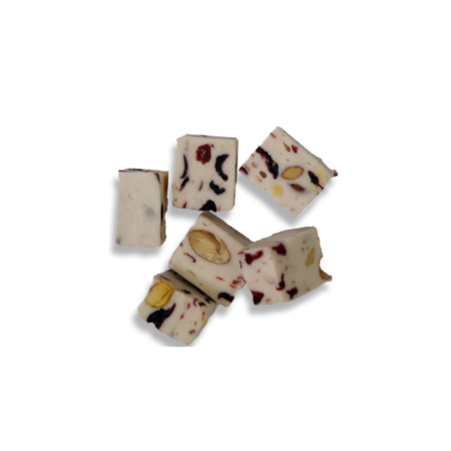 CAROUSEL CRANBERRY ALMOND PISTACHIO NUT NOUGAT 5KG