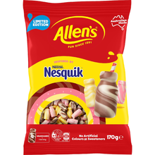 ALLEN'S NESQUIK MILSHAKES PEG BAG 170G 1X 12