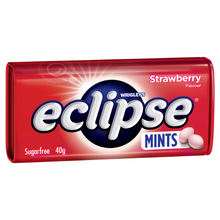 WRIGLEY'S ECLIPSE STRAWBERRY HARDPRESSED 40G 1X12