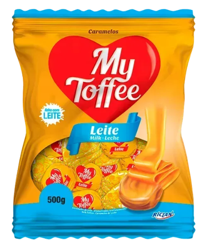 MY TOFFEE LARGE BAG (BOLSA) MILK/LECHE 500G