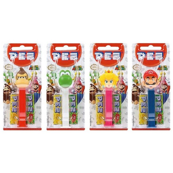 PEZ SUPER MARIO 17G 1X6