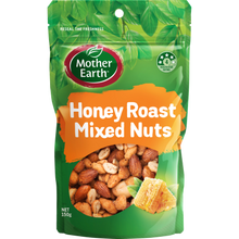 MOTHER EARTH HONEY ROAST MIXED NUTS 150G 1X12